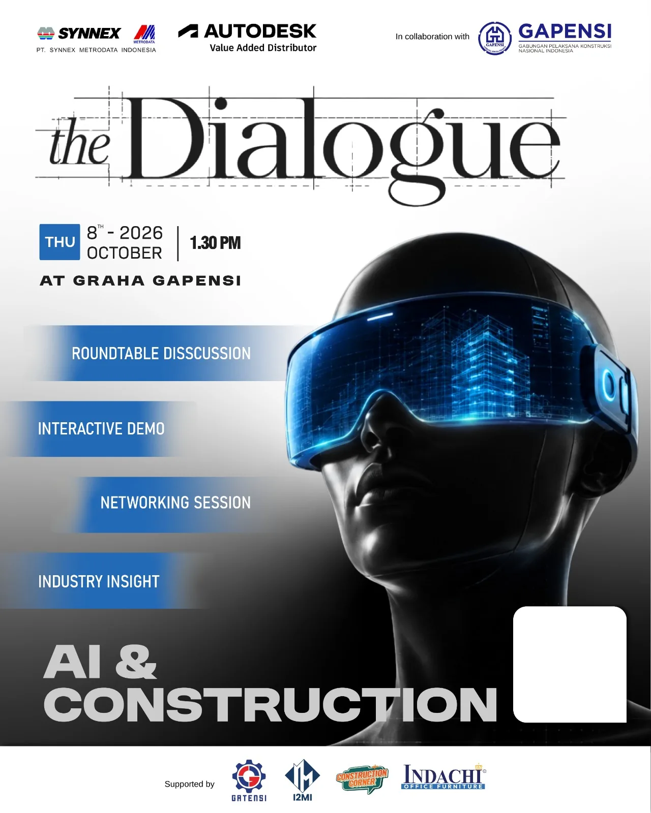 Poster The Dialogue: AI & Construction